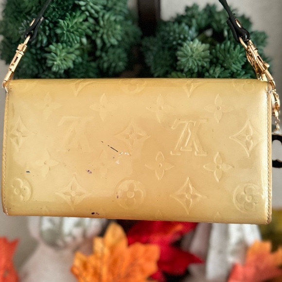 Louis Vuitton Monogram Vernis Porte Feuille Sarah Long Bifold Wallet/*CONVERTED* - Picture 4 of 16